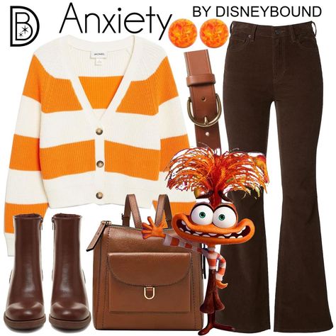 Disney Lovers! • Instagram Pixar Costume, Teenage Mind, Inside Out Costume, Disney Character Outfits, Disney Bound Outfits Casual, Disney Themed Outfits, Halloween Traditions, Character Inspired Outfits, Trendy Halloween Costumes