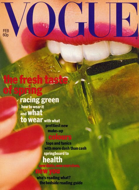 February 1977, Willie Christie | Edward Enninful’s Top 10: British Vogue Covers Of All Time Terry Jones, David Lachapelle, William Eggleston, Vogue Archive, Martin Parr, Spring Racing, Annie Leibovitz, W Magazine, Vogue Covers