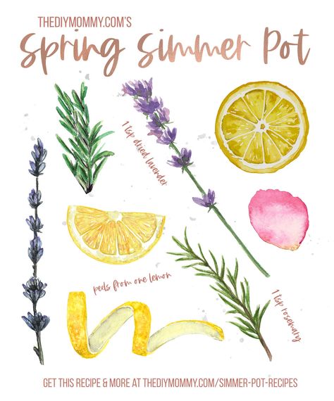 Spring Equinox Simmer Pot, Ostara Simmer Pot Recipes, Spring Stovetop Potpourri, Ostara Simmer Pot, Imbolc Simmer Pot, Easy Simmer Pot Recipes, Spring Equinox Aesthetic, Spring Equinox Crafts, Easy Simmer Pot