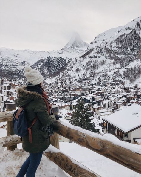 Winter in Zermatt: 2 days itinerary for non-skiers! – RACHEL CHIA Zermatt Winter, Places In Switzerland, Zermatt Switzerland, Car Station, The Odd Ones Out, Zermatt, Stunning View, Bradley Mountain, Main Street