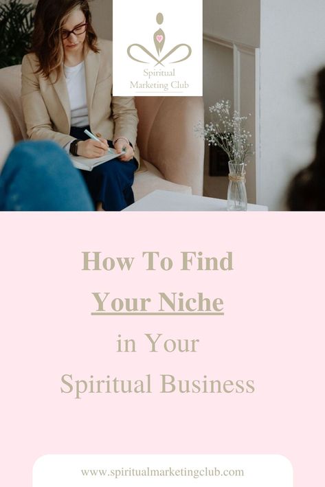 Reiki Cura, Holistic Business, Spiritual Discernment, Find Your Niche, Niche Market, Course Ideas, Life Coaching Business, Workbook Design, Spiritual Entrepreneur