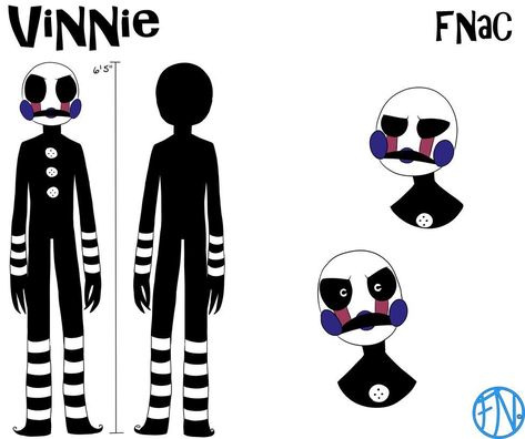 Cat Reference Sheet, Puppet Reference, Puppet Clown, Jester Puppet, Five Nights At Candy's, Fnaf Puppet, Rebornica Fnaf, Monster Cat, Fnaf Night Guards