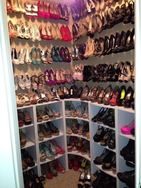 High Heels Collection Closet, 2010s Heels, Shoes 2000s, Kim Kardashian Home, Kardashian Home, Closet Collection, Ugly Shoes, Hello Lover, Glam Room