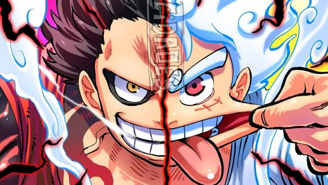 Luffy Gear 6, Gear5 Luffy, Charizard Art, Cowboy Bebop Wallpapers, Luffy Gear 4, Earth Drawings, One Piece World, One Piece Cartoon, All Anime Characters