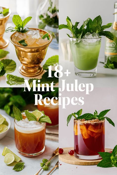 18+ Homemade Mint Julep Recipes to Refresh Your Summer Gatherings and Impress Your Friends!

Sip on the coolest homemade mint juleps that will wow your friends at summer parties. With fresh mint bourbon ice and citrus these refreshing drinks bring fun to any gathering. Perfect for barbecues picnics outdoor fun and festive celebrations try these delicious recipes that everyone will love! https://foodeau.com/mint-julep-recipes Mint Recipes Drink, Mint Alcoholic Drinks, Quick Pozole Recipe, Mint Julep Recipe Non Alcoholic, Mint Julep Cocktail, Yellow Rice Recipes, Julep Recipe, Mint Julep Recipe, Mint Cocktails