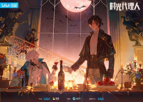 澜 on Twitter: "Happy Halloween! #LinkClick… " Link Clink, Oki Doki, Link Click, Pretty Art, Anime Images, Aesthetic Art, Anime Boy, Anime Guys, Art Style