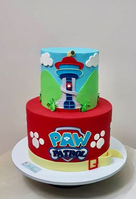 Paw Patrol Birthday Cake, Buttercream Cake Decorating, Sport Cakes, Paw Patrol Cake, Beautiful Birthday Cakes, Hello Kitty Cake, Paw Patrol Party, Paw Patrol Birthday, Buttercream Flowers