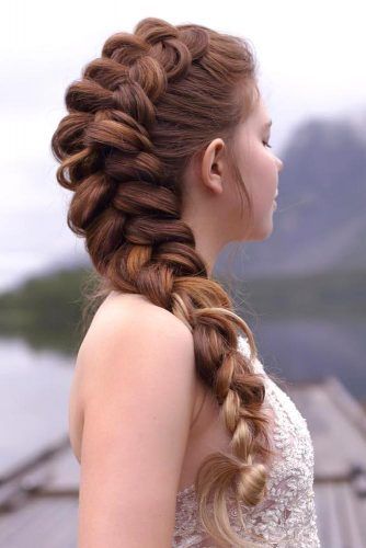 Popular Styles: Big Side Braid, Double Fishtail, and Full Crown picture1 Big Side Braid, Popular Braided Hairstyles, Emma Agreste, Hairstyles Lazy, Braided Hairstyles For Long Hair, Nyx Eyeliner, Half Braided Hairstyles, Best Braid Styles, Side Braid Hairstyles