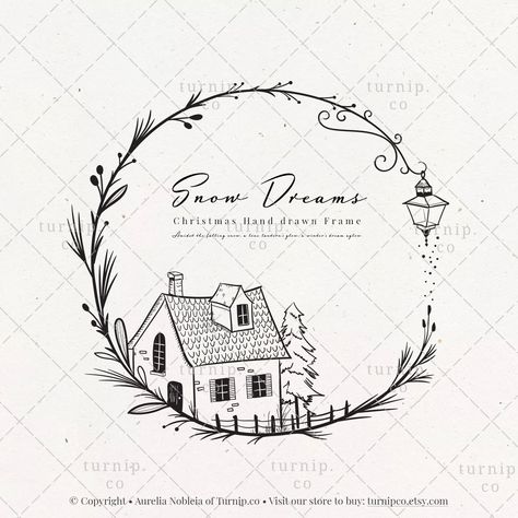 Wall Wood Art, Candle Drawing, Window Wreath, Window Drawing, Shabby Christmas, Wreath Drawing, Laser Engraved Ideas, Drawing Frames, Christmas Card Inspiration