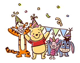 Winnie The Pooh Pop-Up Stickers by The Walt Disney Company (Japan) Ltd. Disney Doodles, Winnie The Pooh And Friends, Disney Cuties, Pooh And Friends, Winnie The Pooh Birthday, Cute Winnie The Pooh, Disneyland Pictures, Winnie The Pooh Quotes, Winnie The Pooh Friends