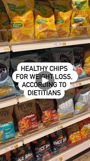 235K views · 544 reactions | RDs recommend these healthy chips for your next snack break. https://www.eatthis.com/healthy-chips/ | Eat This, Not That! | Duffrey · Timeless Quest Chips, Grocery Store Shelves, Healthy Chips, Caloric Deficit, Veggie Chips, Eat This Not That, Healthy Grocery List, Gluten Free Grains, Lunch Snacks