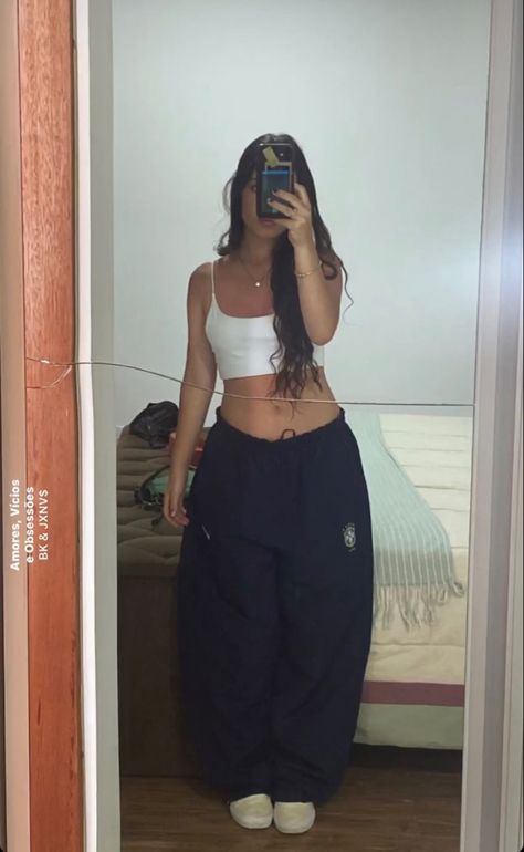 Basic Outfits Summer, Looks Hip Hop, 90s Inspired Outfits, Outfits Streetwear, Estilo Hip Hop, Looks Street Style, Causual Outfits, Basic Outfits, Girly Fashion