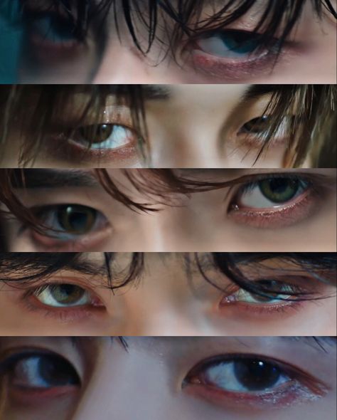 Txt Eyes Drawing, Txt Eyes, People In Space, Eye Drawing Tutorials, Face Drawing Reference, Male Eyes, Asian Eye Makeup, Eye Photography, Face Reference