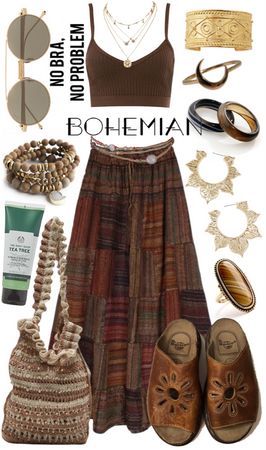 Vintage Bohemian Outfits, Bohemian Outfits Aesthetic, Bohemian Aesthetic Outfit, Bohemian Fits, Hippie Outfits Aesthetic, Bohemian Outfit Ideas, Hippie Outfits 70s, Hippie Outfit Inspo, Boho Hippie Outfits