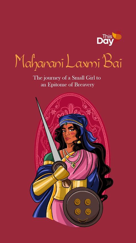 Rani Laxmi Bai's unprecedented bravery is the reason that her image is the first thing that comes to mind when we think of India's brave queens. Rani Laxmi Bai Drawing, Rani Laxmi Bai, Rani Lakshmi Bai, Lakshmi Bai, Women Freedom Fighters, Women Freedom, Bhagat Singh, Gk Knowledge, Reference Art