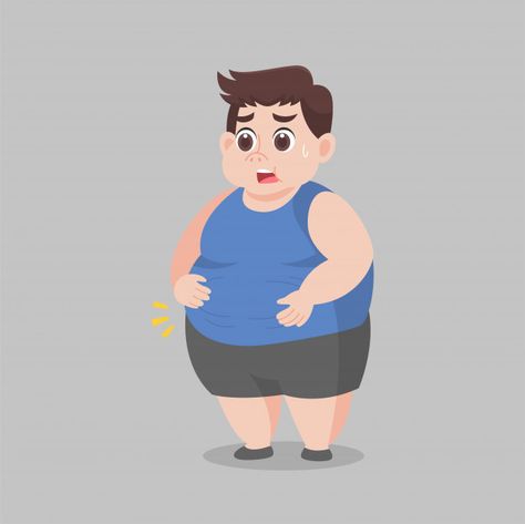 Big fat man se preocupa por su cuerpo se... | Premium Vector #Freepik #vector #hombre #caracter #dibujos-animados #salud Gain Weight Men, Fat Cartoon, Plus Size Art, Vedic Art, Weight Scale, Fat Man, Student Planner, Guy Drawing, Illustration Character Design