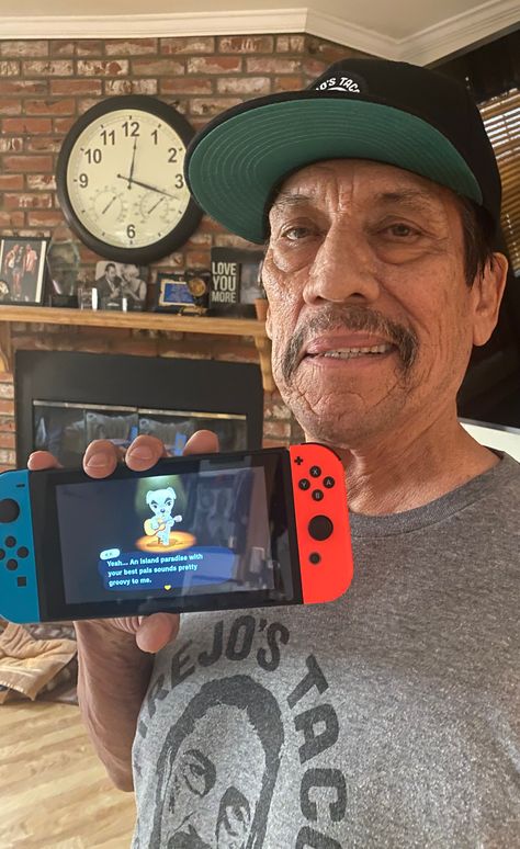 Danny Trejo National Video Game Day, Danny Trejo, Cyberpunk Rpg, Billboard Magazine, Graphic Design Software, Baby Dogs, Poses For Pictures, Love You More, Old Photos