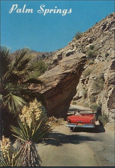 Vintage Palm Springs Aesthetic, Palm Springs Vintage, Vintage Palm Springs, Palm Springs Aesthetic, Palm Canyon, Split Rock, Spring City, 70s Aesthetic, Mid Century Architecture