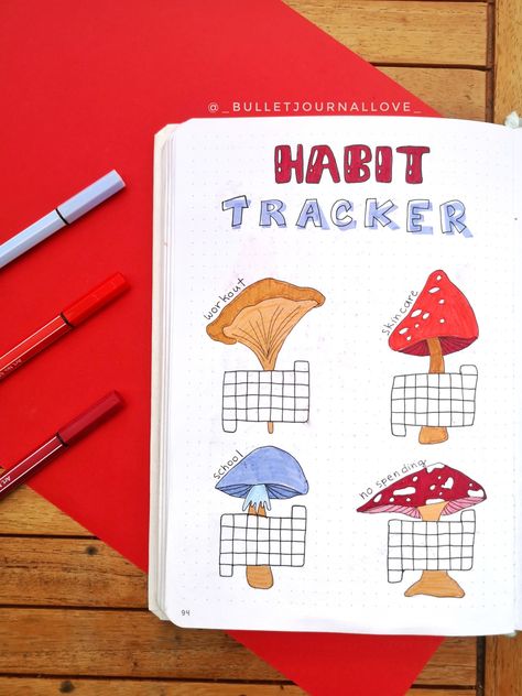 This is my habit tracker for November 🍄 https://www.instagram.com/_bulletjournallove_/ November Habit Tracker, Bullet Journal November, Journal November, Winter Arc, Budget Tracker, Habit Tracker, Art Therapy, Spreads, Budgeting