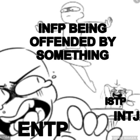 Angry Infp, Infp Core, Infp Problems, Infp Relationships, Infp Personality Type, Mbti Memes, Intj Personality, Infp Personality, Mbti Relationships