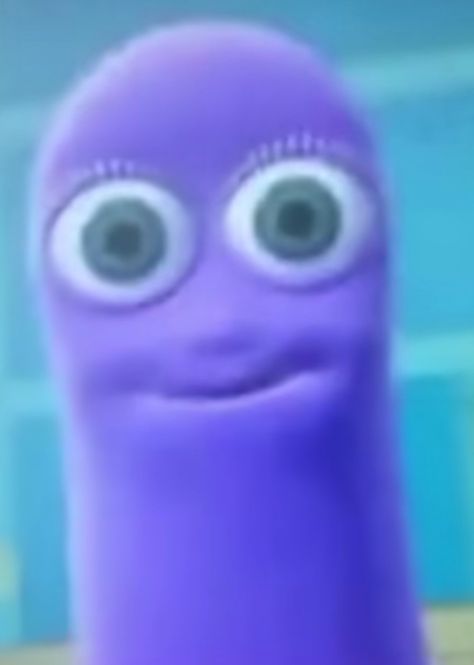 PURPLE THING Purple Characters Cartoon, Number Jacks, Slay Pictures, Thank You Goodbye, Purple Minion, Purple Minions, Baby Purple, Abba Mania, Vines Funny