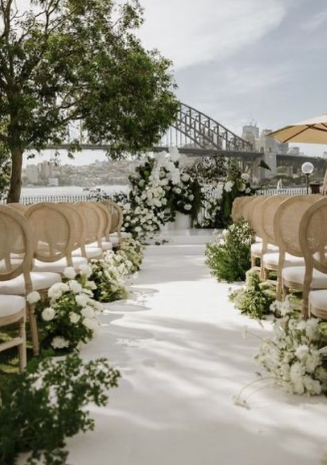 Wedding Venue Melbourne, Wedding Venues Australia, Wedding Venue Australia, Wedding Venue Set Up, Botanical Garden Wedding Ceremony, Sydney Wedding Venues, Melbourne Wedding Venues, Wedding Flower Aisle, Royal Themed Wedding