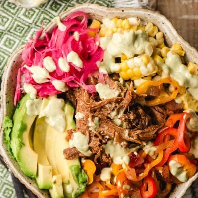 Pulled Pork Rice Bowls Pulled Pork Bowl Healthy, Pulled Pork Rice Bowl, Pulled Pork Bowls, Pulled Pork Bowl, Pork Rice Bowls, Mexican Bowls, Healthy Pulled Pork, Pork Bowl, Easy Pulled Pork