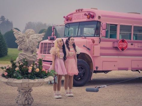 melanie martinez rare pics K-12 Melanie Martinez, Melanie Martinez Photography, Wheels On The Bus, Mother Goddess, School Bus, Melanie Martinez, Adele, Angel, Pink