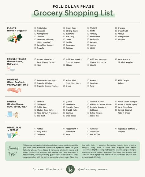 follicular phase grocery list Ovulation Phase Foods, Ovulatory Phase Foods, Ovulation Phase, Ovulatory Phase, Follicular Phase, Adrenal Cocktail, Lentils And Quinoa, Luteal Phase, Cycle Syncing