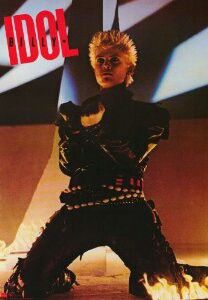 Alternative Vibes, Roll Hairstyle, Billy Idol, 80s Music, Bleached Hair, Music Icon, Vintage Music, Glam Rock, Music Love