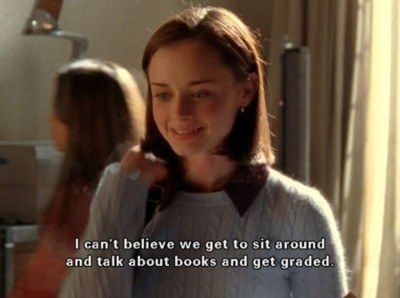 When you embrace your inner nerd: | Community Post: 16 Times "Gilmore Girls" Accurately Summed Up Life Estilo Rory Gilmore, Amy Sherman Palladino, Books To Read Before You Die, Gilmore Girls Quotes, Baba Jaga, Fina Ord, Gilmore Girl, English Major, Spencer Hastings