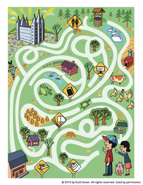 Mazes and Puzzles Find The Hidden Objects, Maze Book, World Puzzle, A Coloring Page, Mazes For Kids, Maze Puzzles, Object Drawing, Boy Drawing, Activity Pages