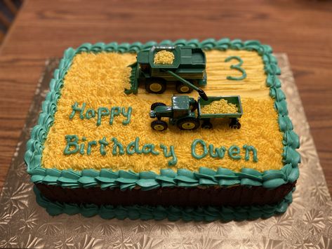 Combine Harvester Birthday Party, Combine Birthday Cake, Farming Birthday Cake, Combine Harvester Cake, Harvest Birthday Cake, Tractor Birthday Cake For Boys, Tractor Birthday Party Cake, Easy Tractor Cake, Cattle Cake