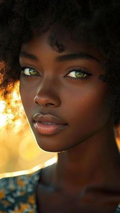 Dark Skin Photography, Beautiful Brown Eyes, Dark Skin Beauty, Aesthetic Eyes, Dark Skin Makeup, Dark Skin Women, Pretty Eyes, Black Women Art, Black Is Beautiful