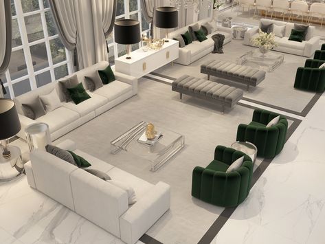 Modern Sofa Designs Luxury, Sofa Design Luxury, White Sofa Living Room, Dubai Villa, Dining Room Design Luxury, تصميم داخلي فاخر, Latest Living Room Designs, Corner Sofa Design, Living Room Furniture Layout