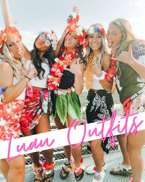 39 Hawaiian Party Outfit Ideas - ljanestyle Party Outfit Night Club Dress, Hawaiian Themed Outfits, Luau Party Outfit, Hawaiian Party Outfit, Party Outfit Night Club, Xmas Party Outfits, Luau Outfits, Luau Dress, Party Outfit College