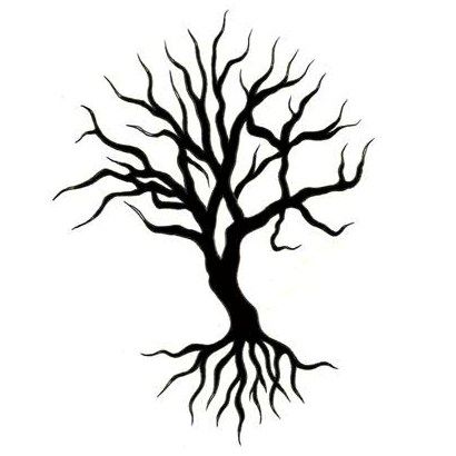 Tree Of Life Tattoo Designs | Black Tree Tattoo Design - TattooWoo.com Leafless Tree Drawing, Xxxtentaci̇on Tree Tattoo, White Tree Tattoo, Leafless Tree Tattoo, Tree Tattoo Designs Men, Life Tree Tattoo, Tattoo Trees, Trees Pictures, Trees Tattoo