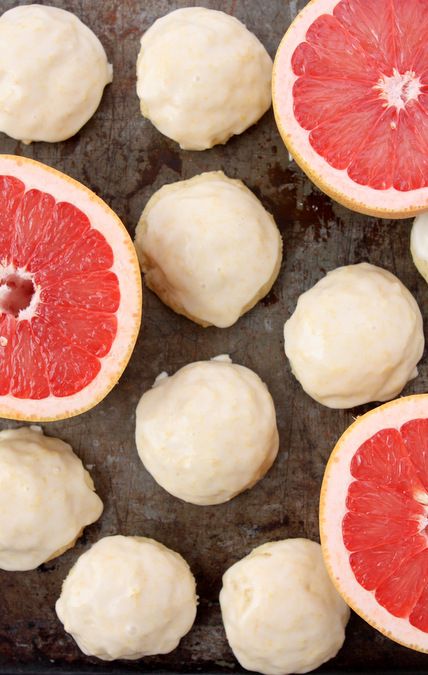 Grapefruit Recipes Dinner, Grapefruit Cookies, Citrus Cookies, Grapefruit Dessert, Ricotta Cookies Recipe, Grapefruit Recipes, Citrus Desserts, Ricotta Cookies, Farmers Market Recipes