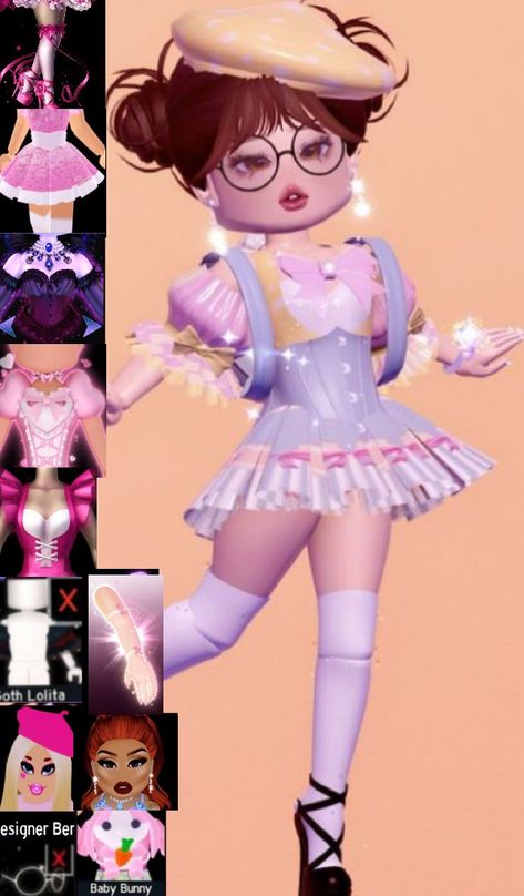 Credits to owner Simple Royale High Outfit Ideas, Royals High, Royale High Journal Ideas, Outfit Tutorial, Royal High Outfits Ideas Cheap, Rh Design, Rh Outfits, Sunset Island, Kawaii Outfit Ideas