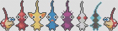 Pikmin Pixel Art, Pikmin Perler Beads, Pikmin Cross Stitch, Stitch Games, Cross Stitch Sampler Patterns, Perler Crafts, Perler Bead Templates, Small Cross Stitch, Hama Beads Patterns