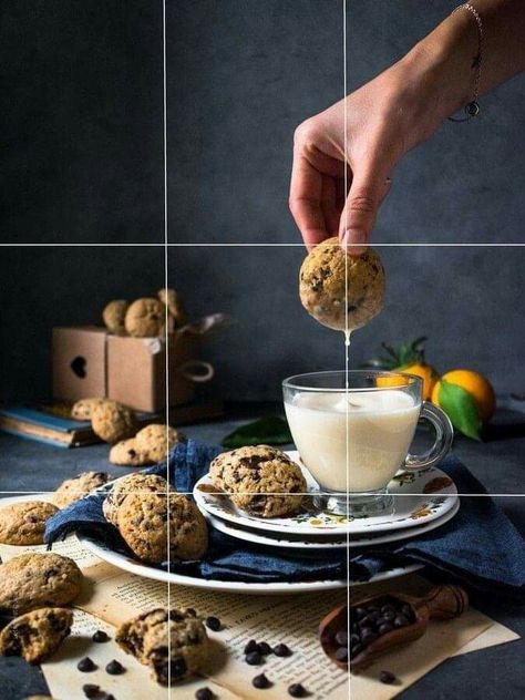 Composition Rules, Food Photography Lighting, Food Photography Dessert, Food Photography Composition, Baking Photography, Food Photography Background, Food Photography Tutorial, Food Art Photography, Food Photoshoot