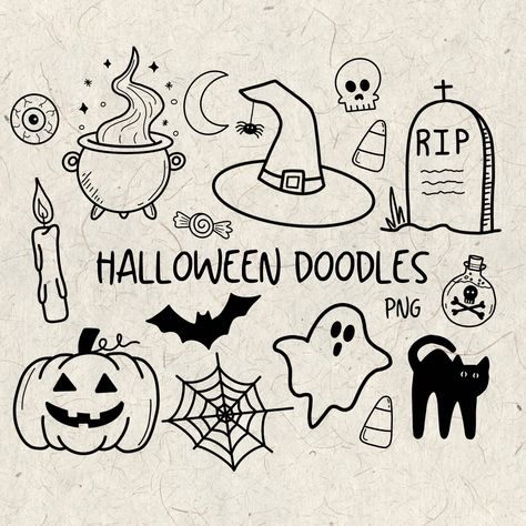 Holloween Thing To Draw Easy, Doodle Spider Web, Halloween Marker Board Ideas, Easy To Draw Ghost, Spooky Whiteboard Drawings, Easy Clipart Drawings, Spider Halloween Drawing, How To Draw Candy Corn, Cute Small Halloween Drawings