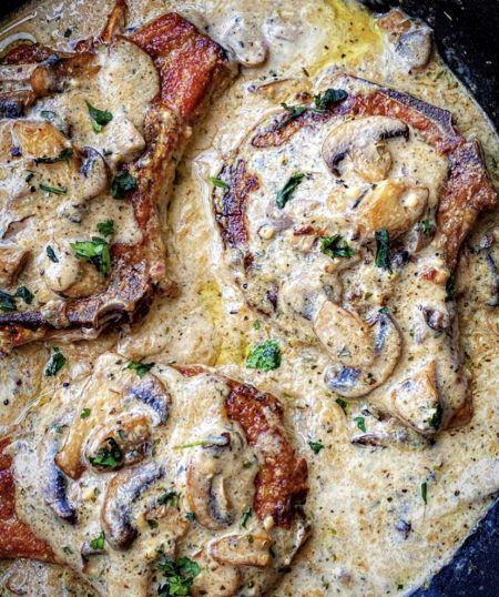 Smothered Pork Chops | Tony Chachere's Pork Chops Fried, Smothered Pork Chops Recipe, Smothered Pork, Pork Chop Dinner, Smothered Pork Chops, Fried Pork Chops, Pork Ham, Pork Dinner, Data Design