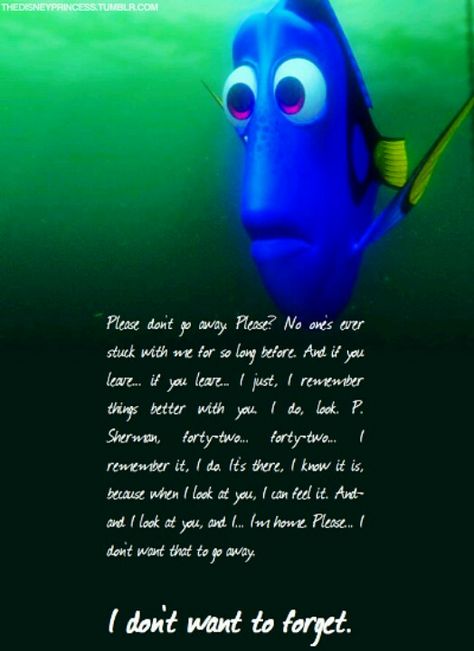 When I look at you i'm home - Dory When I Look At You Im Home Dory, Dory Quotes, Nemo Quotes, Dory Fish, Tears Quotes, True Lies, Favourite Quote, Paper Quote, Quotes Pics