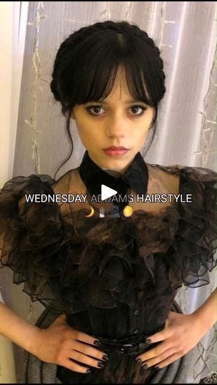 4.8M views · 126K reactions | HALLOWEEN WEDNESDAY ADDAMS 🕷️🕸️ #coiffure #cheveuxlongs #hairstyle #halfuphalfdownhairstyle #tresses #braids #halfuphalfdown #braidhack #longhair #HairStyle #healthyhair #hairstyles #HairGoals #hairstyling #hair #hairinspo #braids #Braids #braidstyles #cheveux  #hairhack  #hairtutorial #Hairstylesideas #Halloween #Halloween2024  #halloweencostume #halloweenhair #halloweenhairstyles #wednesdayadams #jennaortega | poppy_hairstyles Wednesday Addams Hairstyle, Wednesday Hairstyles, Wednesday Addams Hair, Wednesday Hair, Poppy Hairstyles, Halloween Wednesday, Wednesday Dress, Halloween Hairstyles, Dance Hairstyles