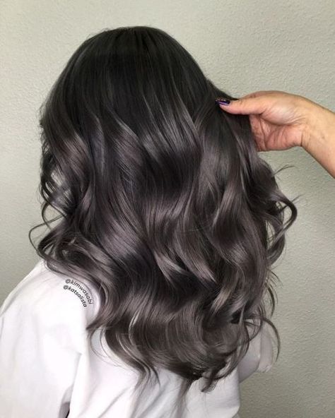 Hair Dark, Brown Hair Balayage, Hair Inspiration Color, Winter Hairstyles, Grunge Hair, Hair Color For Black Hair, Gray Hair, Brown Hair Colors, Brunette Hair