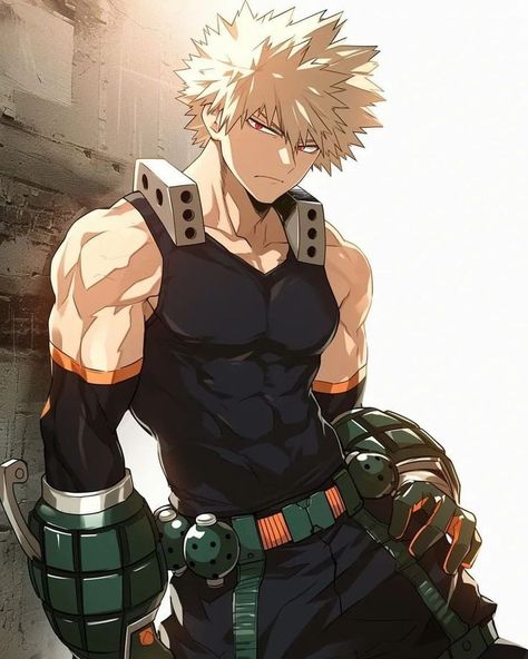 Pro Hero Bakugou Fanart, Bakugou Aesthetic, He's So Perfect, Bakugo Katsuki Fanart Cute, Bakugou Manga, Animated Man, Best Anime Drawings, Bakugo Katsuki, Katsuki Bakugo