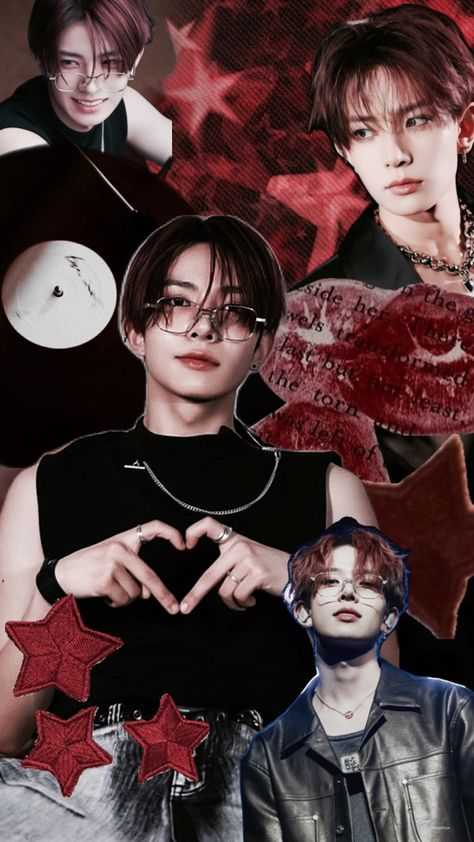 #Heesung #Enhypen #Collage Heeseung Collage, Enhypen Collage, Sung Hoon, Phone Wallpaper, Collage