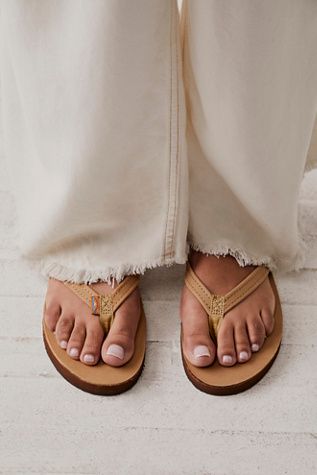 Rainbow Narrow Strap Flip Flops | Free People Women’s Flip Flops, Flip Flops Aesthetic, Rainbow Slippers, Rainbow Flip Flops, Cute Flip Flops, Summer Wishlist, Brown Flip Flops, Sweat Sets, Summer Shopping