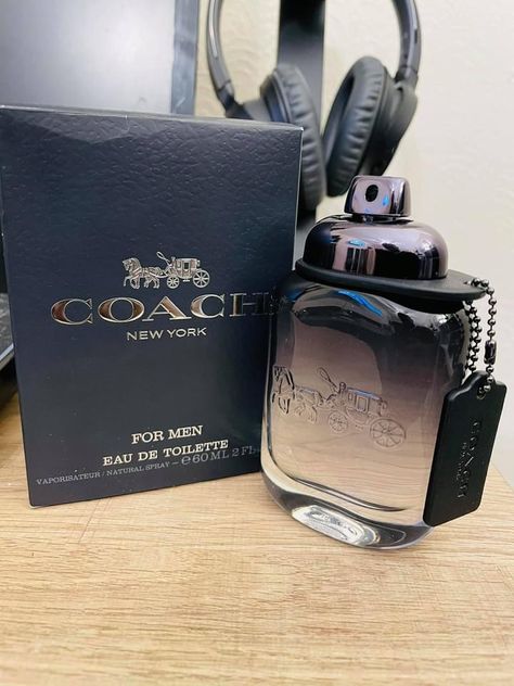 Coach Perfume, Black Perfume, Black New York, Best Fragrance For Men, Coach New York, Best Fragrances, Money And Happiness, Fragrances Perfume, Flask